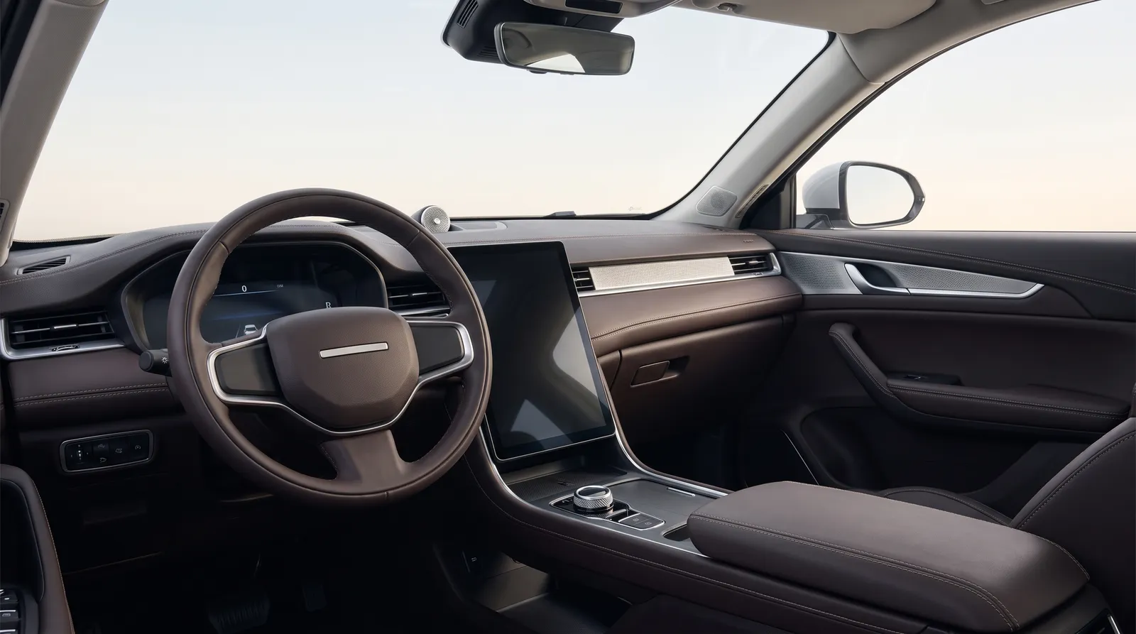 Interieur van een Jaecoo